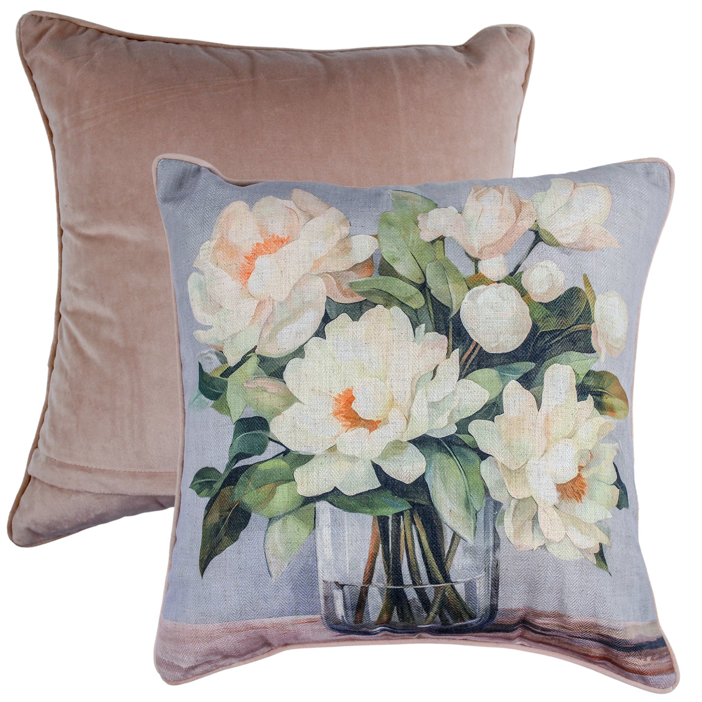 Blossom Banter Linen Cushion