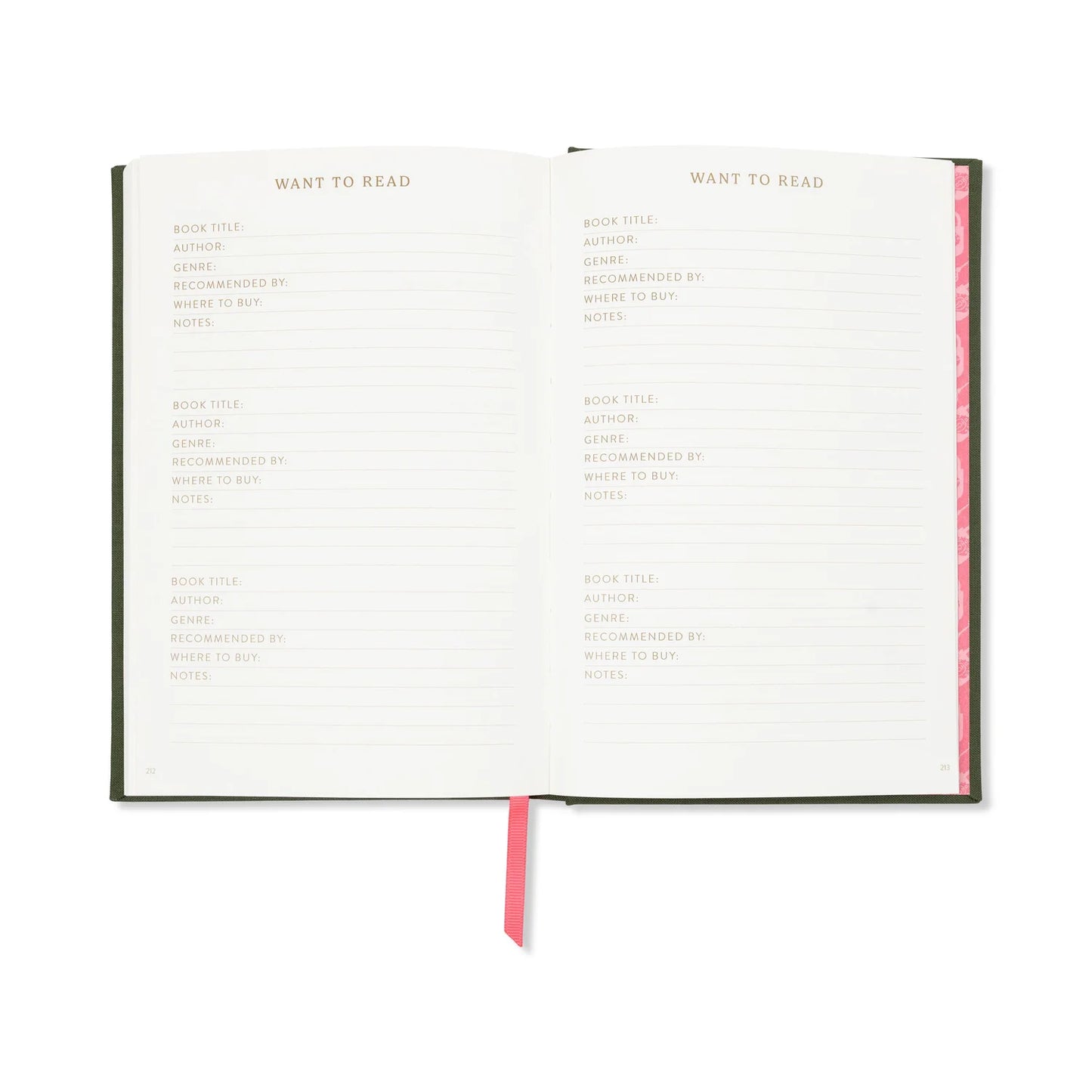 Self Help Reading Journal | What Happens in Book Club