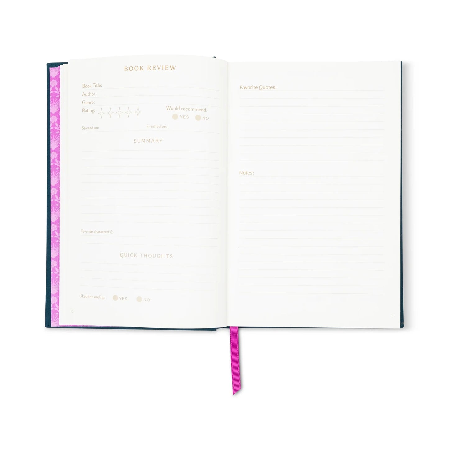 Self Help Reading Journal | Page Turners Anonymous