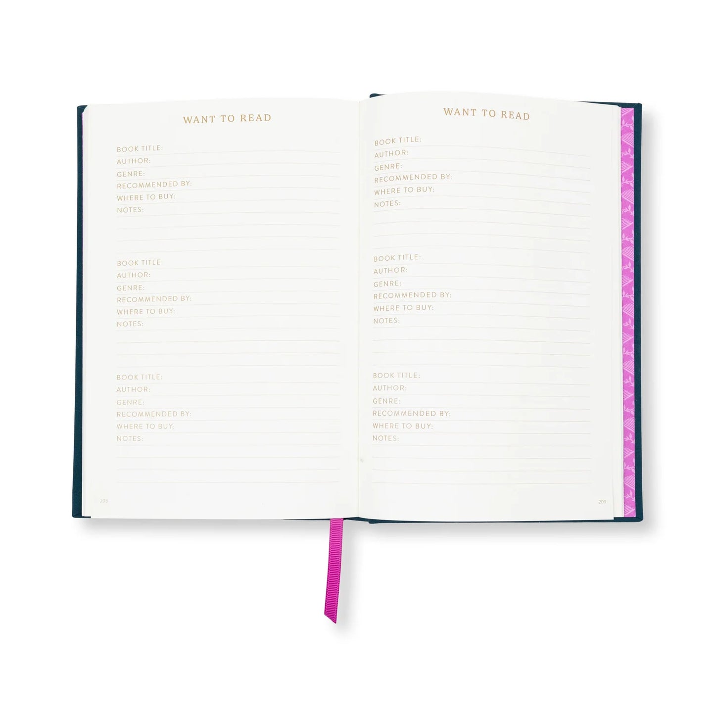 Self Help Reading Journal | Page Turners Anonymous