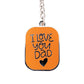 Dad Keyring
