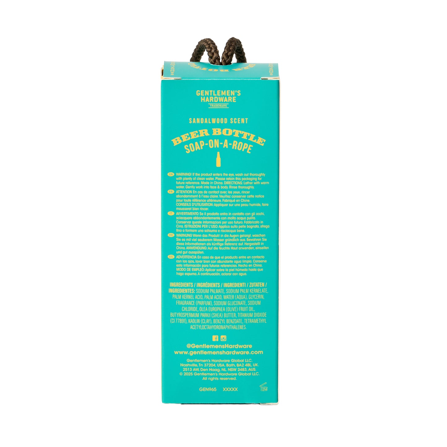 Soap-On-A-Rope | Beer Bottle