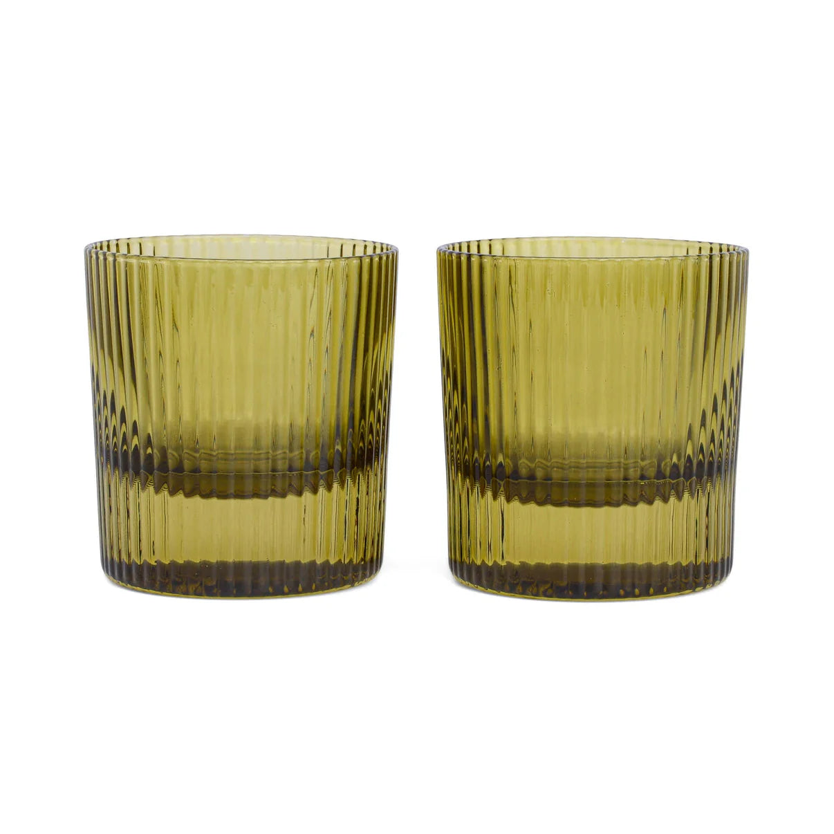 The Scout Lowball Glass | Olive