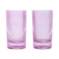 The Stella Highball Glass Set of 2 - Lilac