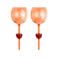 The Bodie Riviera Glass | Orange