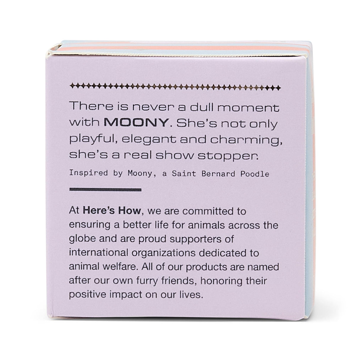 The Moony Bottle Stopper - Lilac