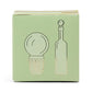 The Moony Bottle Stopper - Olive