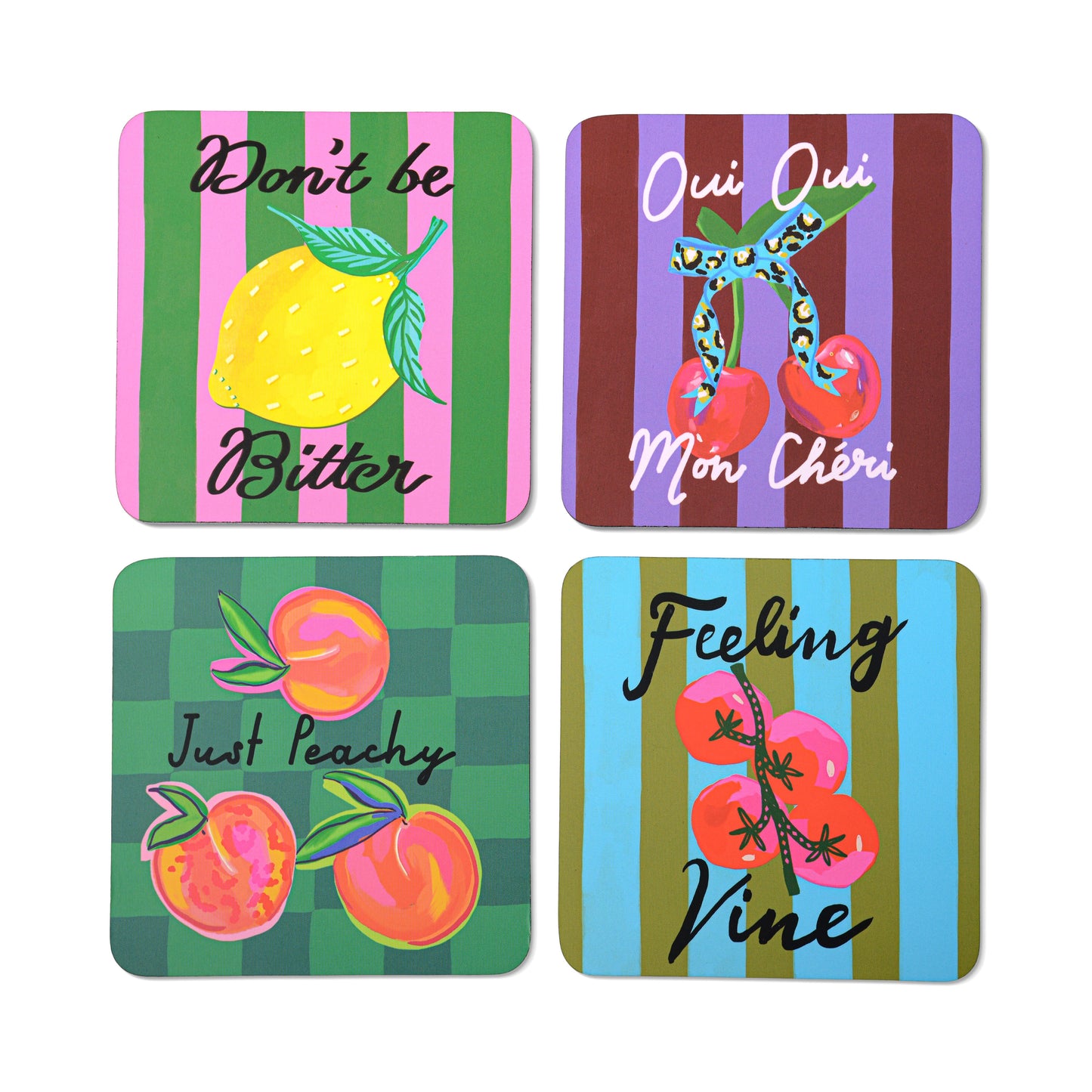 Set of Coasters | Fruit