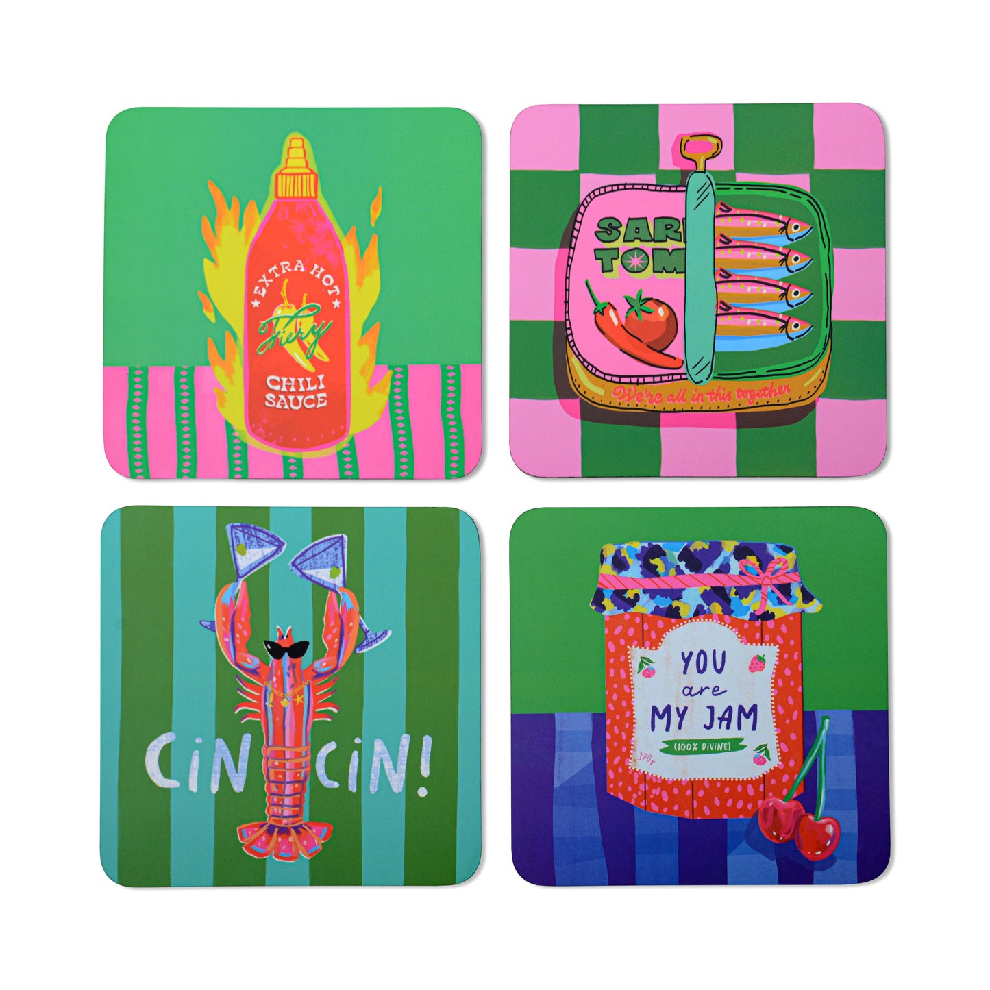 Set of Coasters | Food