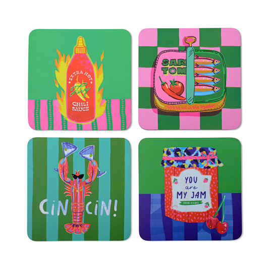 Set of Coasters | Food