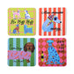 Set of Coasters | Dogs
