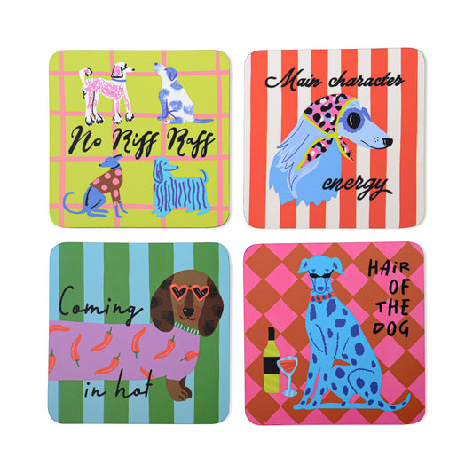 Set of Coasters | Dogs