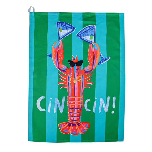 Tea Towel - Cin Cin