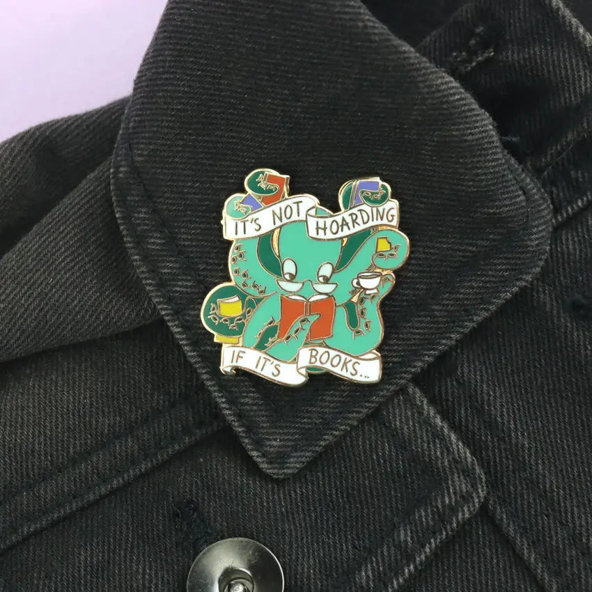 It's Not Hoarding Lapel Pin