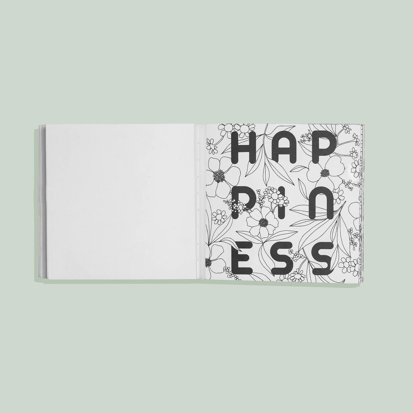 Heyday: A Mini Retro Flower Design Colouring Book