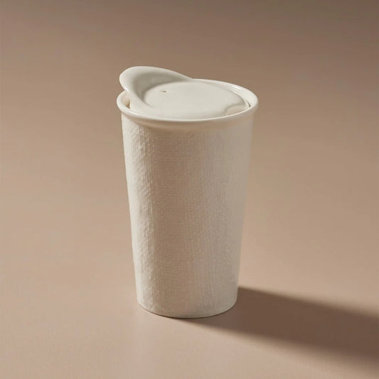 It's a Keeper Ceramic Cup | White Linen