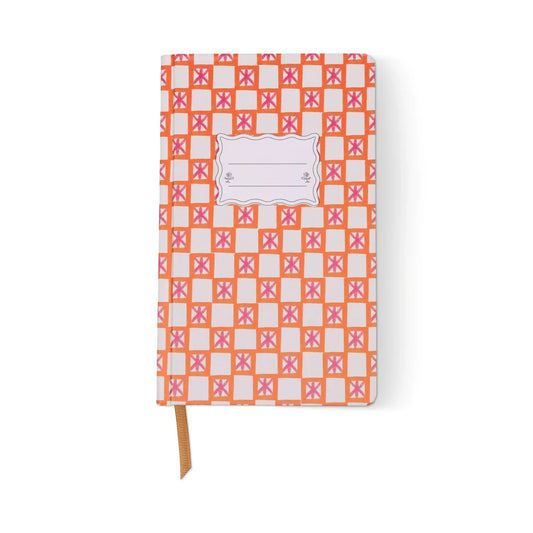 Tulip Journal | Orange Check