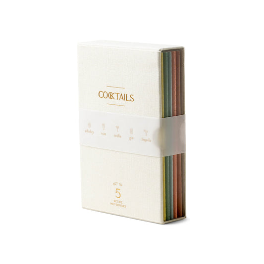 Cocktails Recipe Box Set