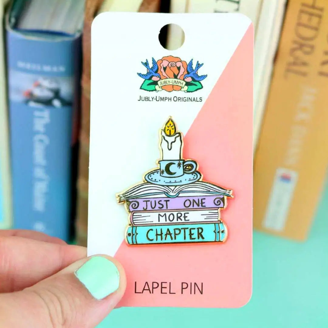 Just One More Chapter Lapel Pin