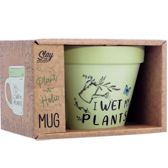 Plant-a-holic Mug | Wet my Plant