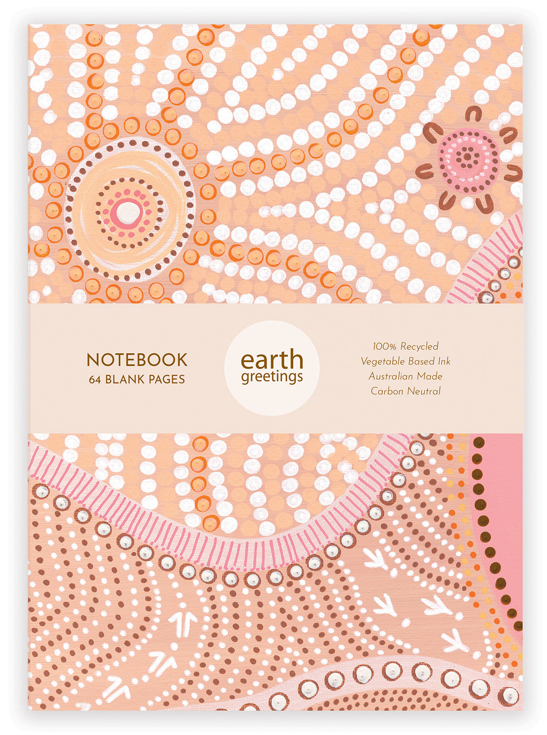A5 Notebook Blank | Our Mother The Sun