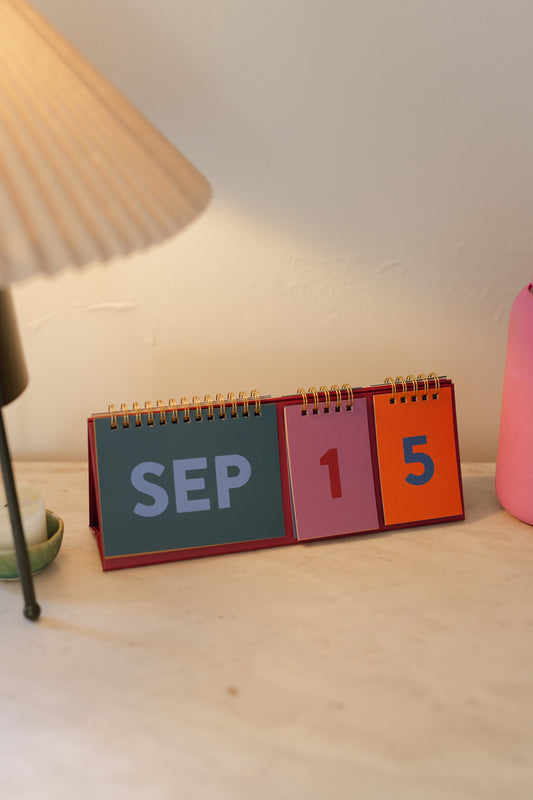 Perpetual Desk Calendar