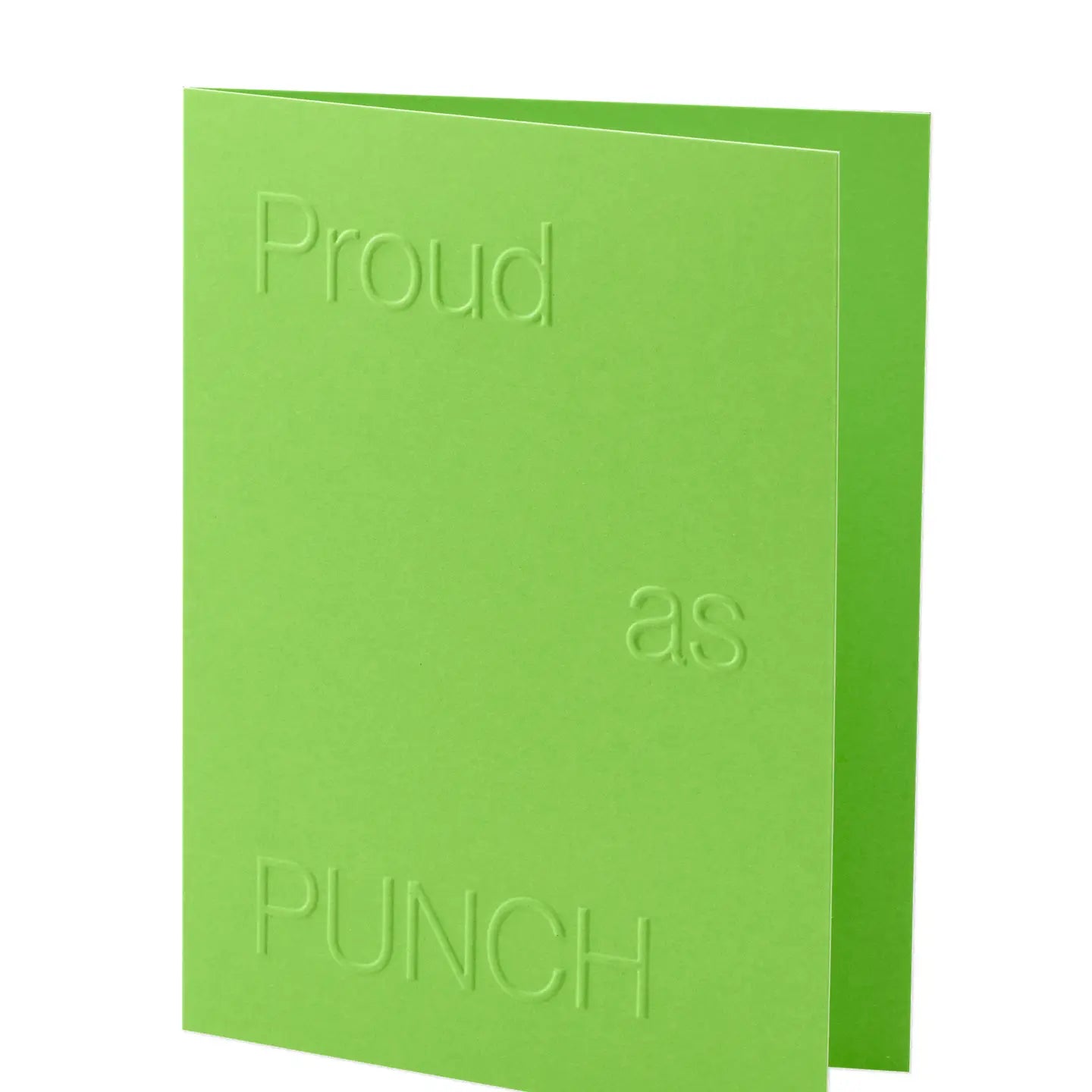Proud as PUNCH