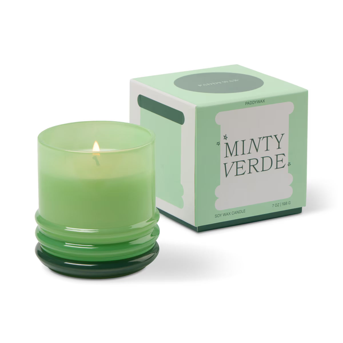 Stacked Glass | Minty Verde