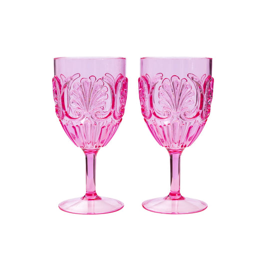 Summer Picnic Outdoor Wine Glasses | Set of 2