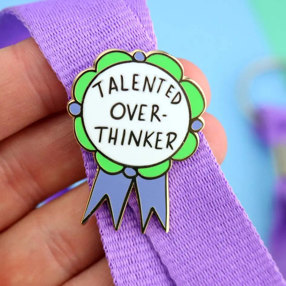 Talented Overthinker Lapel Pin