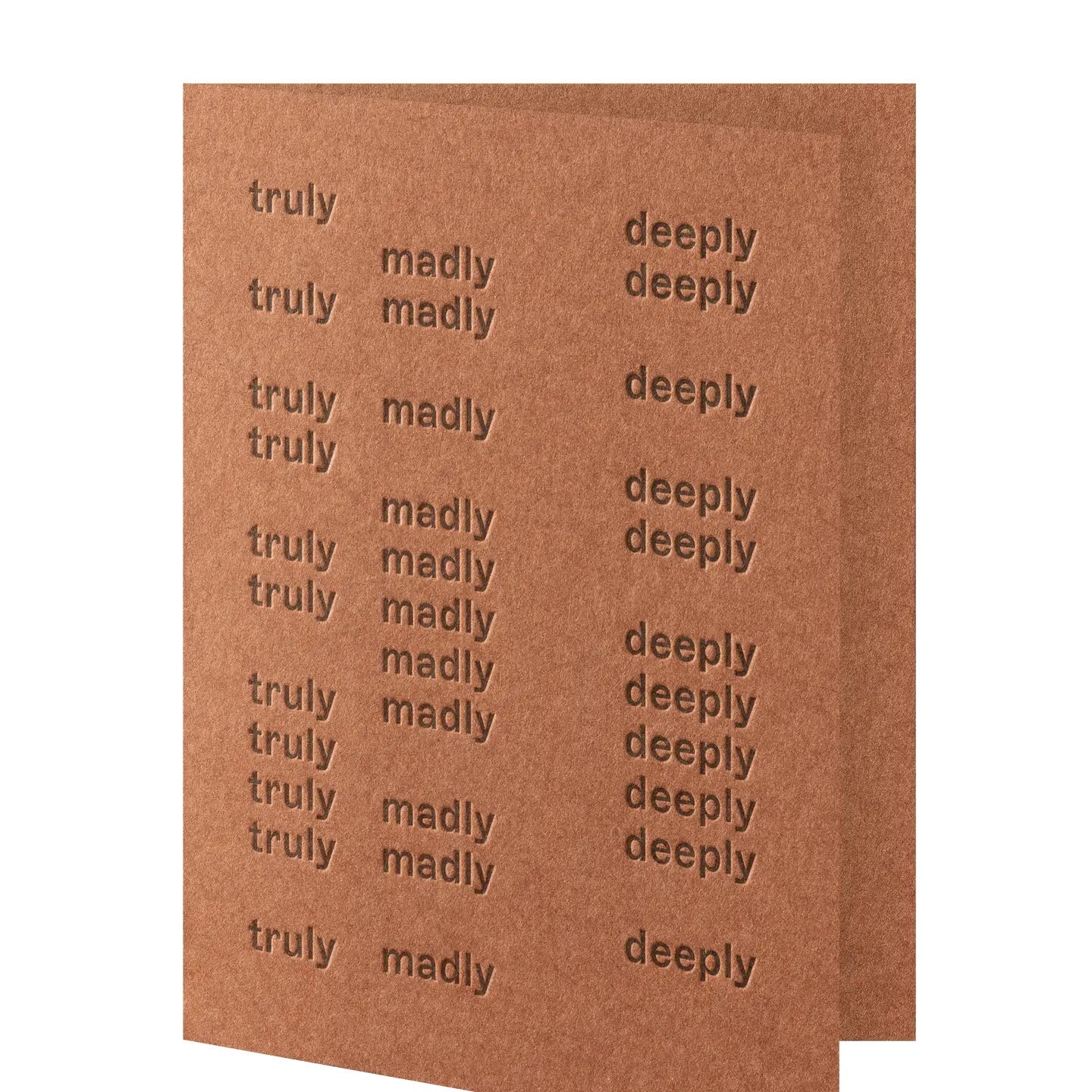 Truly Madly Deeply