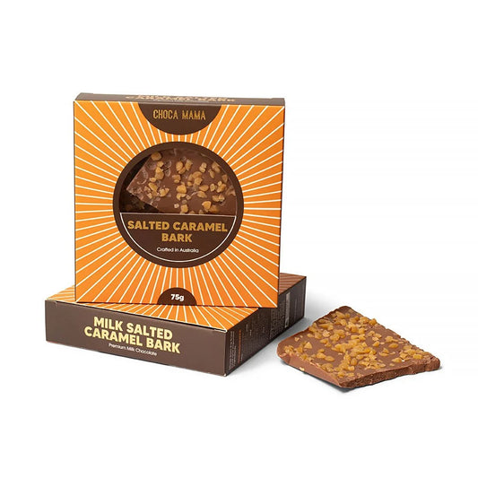 Milk Salted Caramel Bark