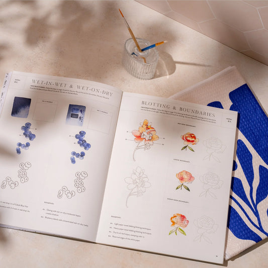 Café in Bloom | Watercolour Workbook