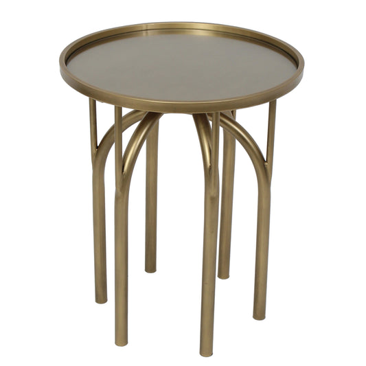 Leg Day Side Table | Gold