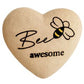 Bee Awesome Boxed Heart Stone