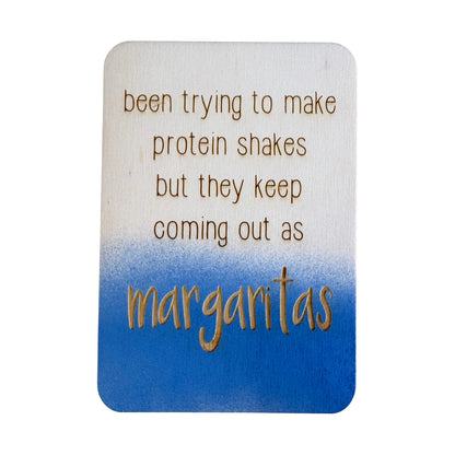 Been Trying To Make Protein Shakes