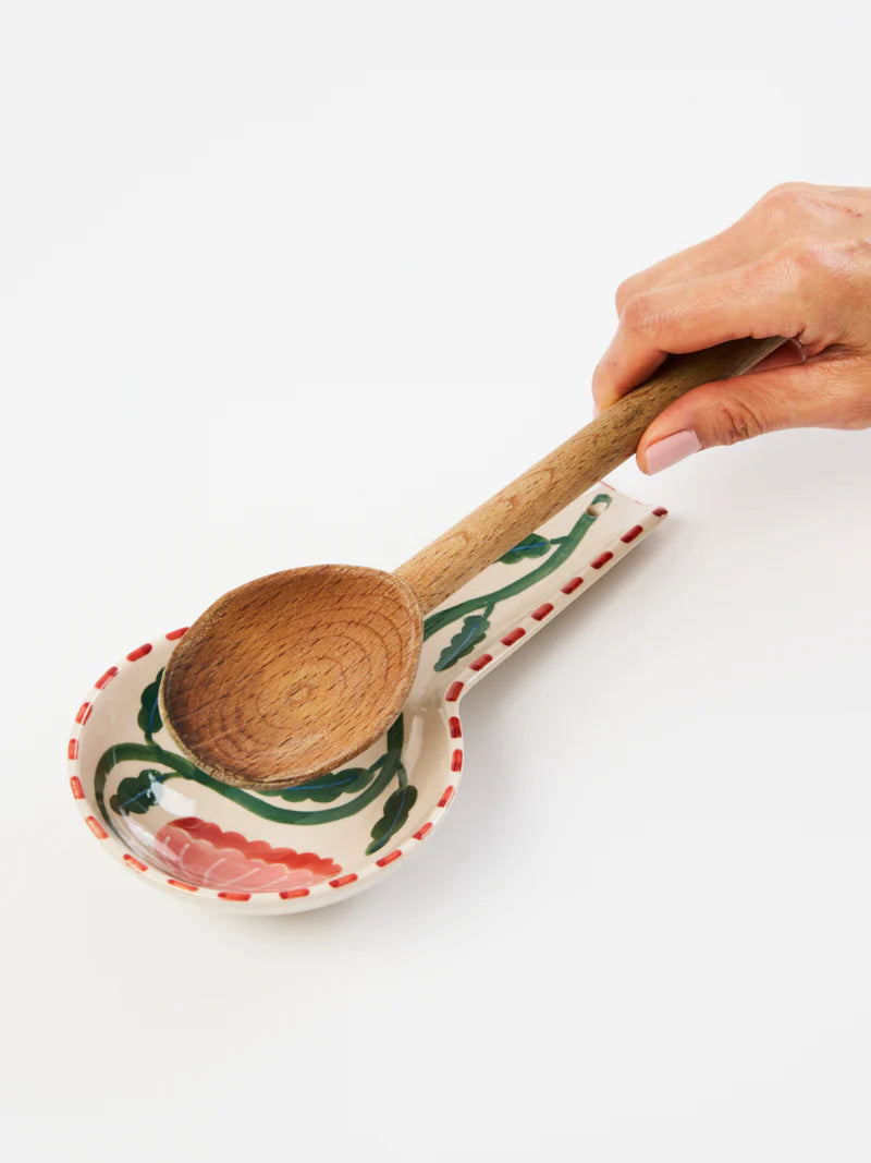Bloomie Spoon Rest | Pink Flower