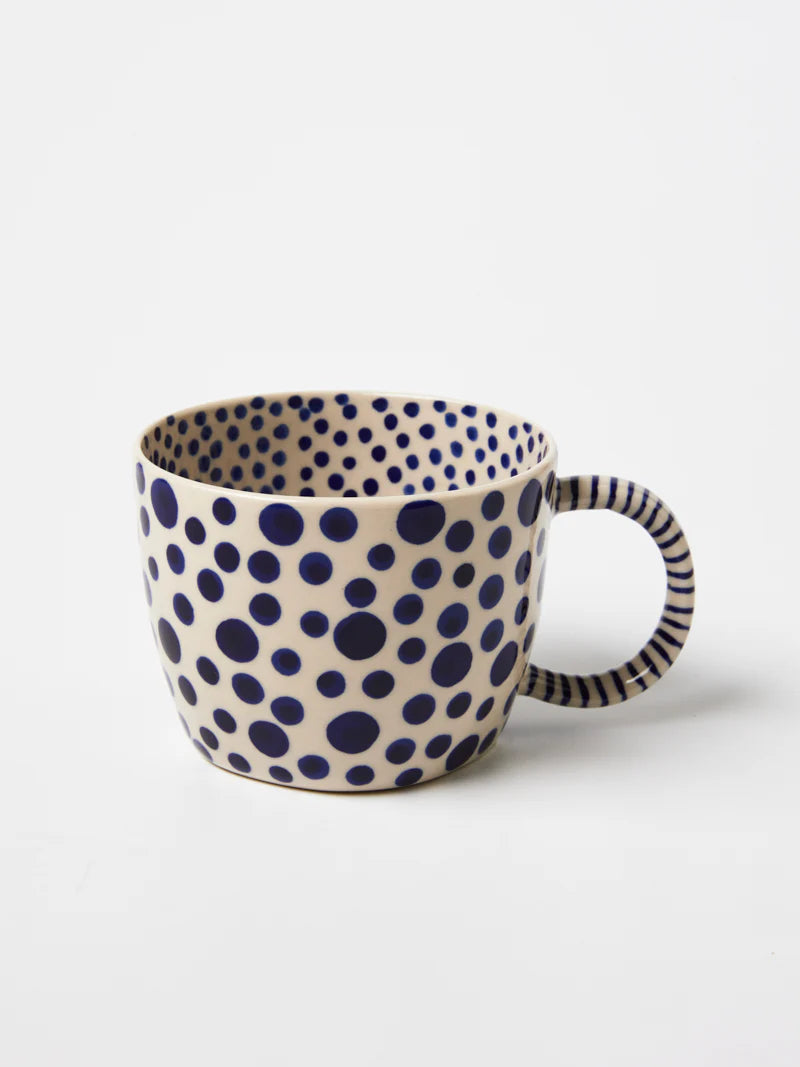 Chino Mug | Navy Spot
