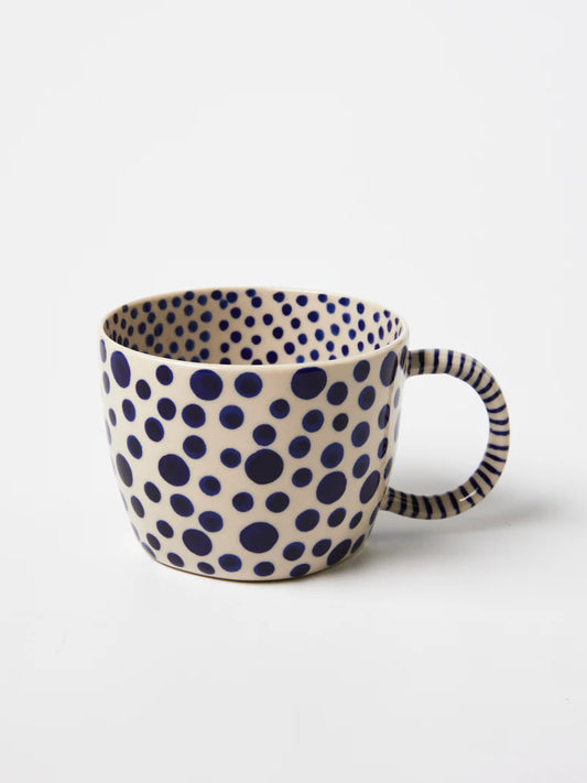 Chino Mug | Navy Spot