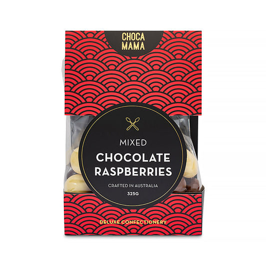 Mixed Chocolate Raspberries Gift Box