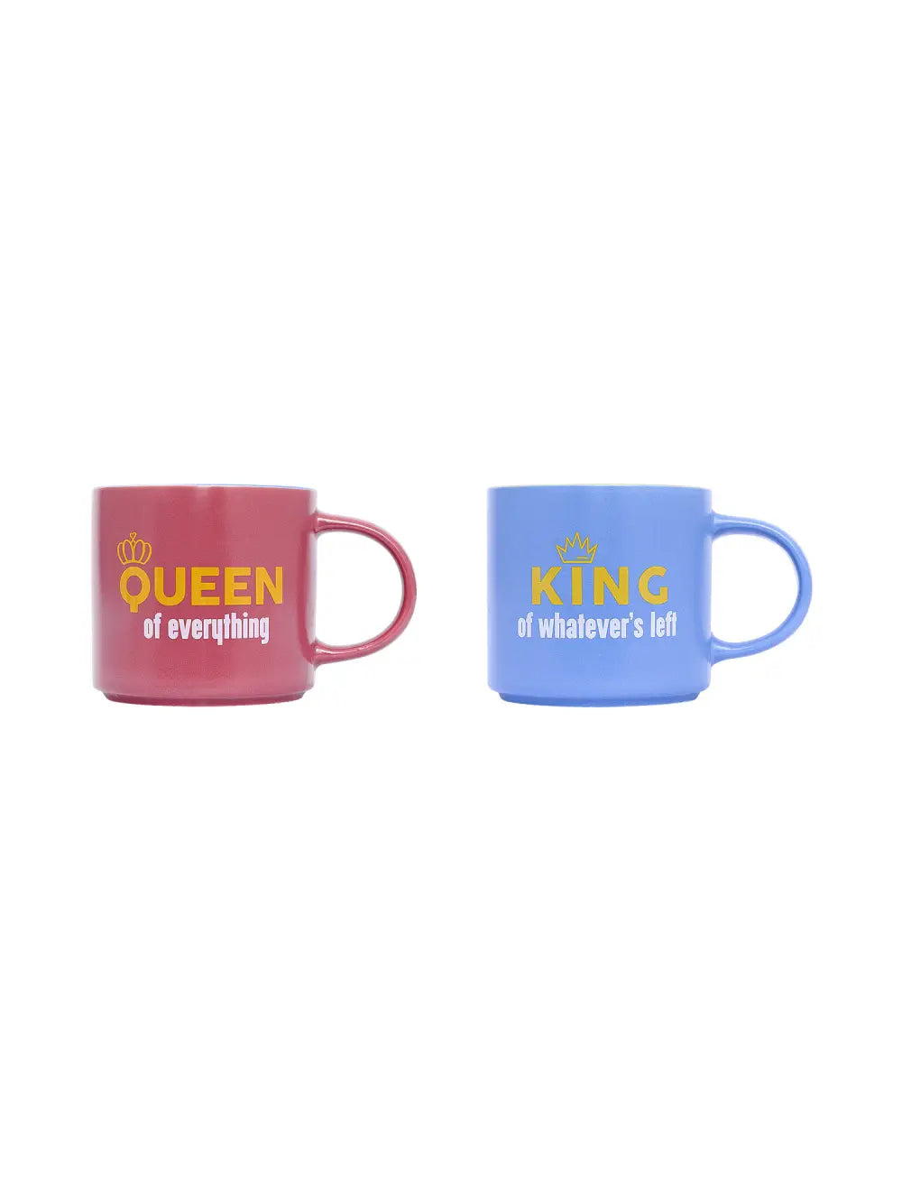 Cheeky King + Queen Mug Set