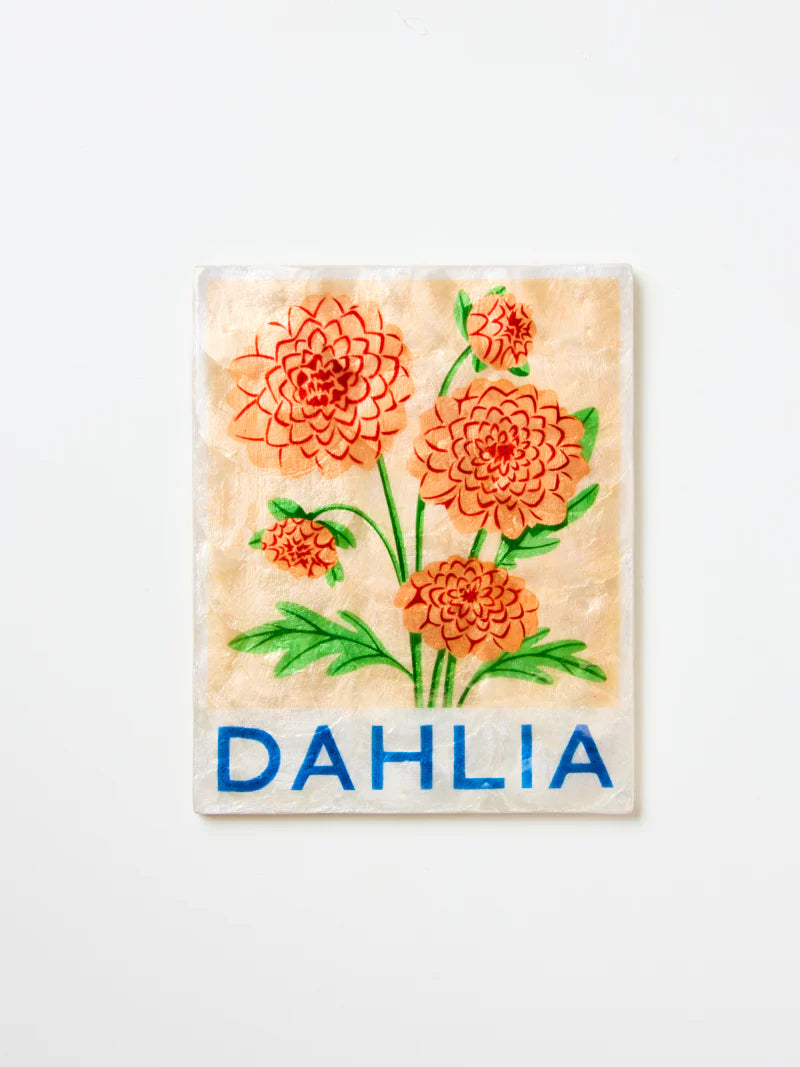 Market Wall Art | Dahlia