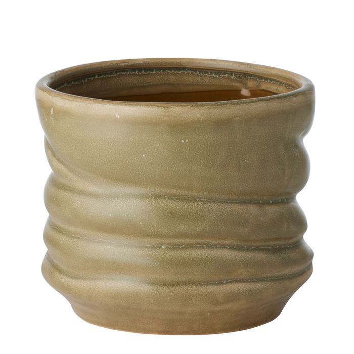 Jude sage ceramic planter