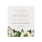 Greenhouse Ceramic Verse | Self Love