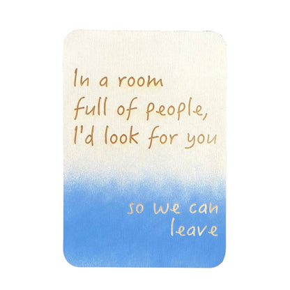 In A Room Full of People