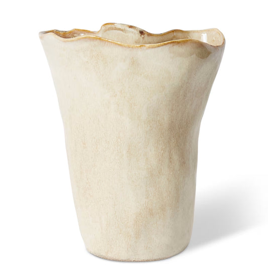 Kerry Tall Vase Beige