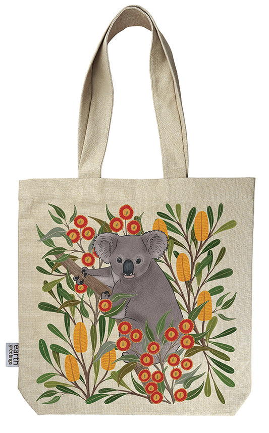 Tote Bag With Pockets | Koala Country