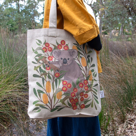 Tote Bag With Pockets | Koala Country