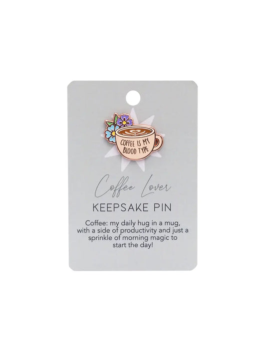 Keepsake Pin | Coffee Lover