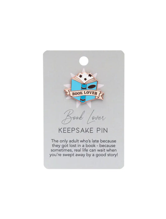 Keepsake Pin | Book Lover